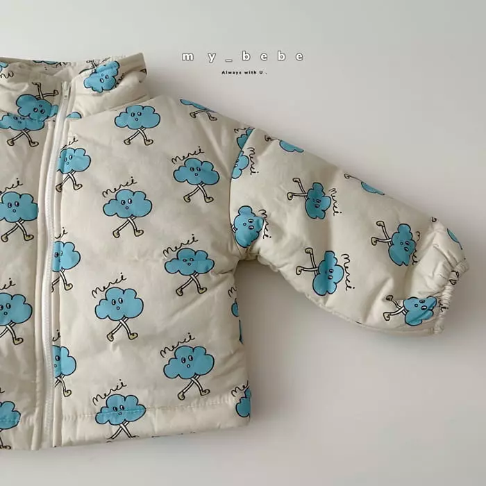 My Bebe - Korean Children Fashion - #Kfashion4kids - Cloud Bonding Jumper - 4