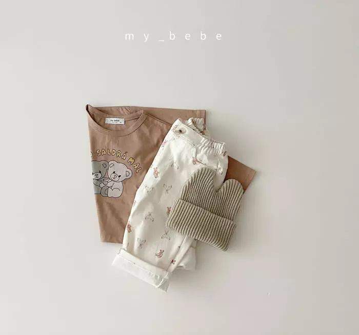 My Bebe - Korean Children Fashion - #magicofchildhood - Bear Pumpkin Pants - 5