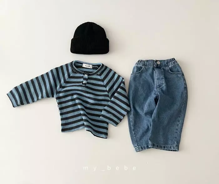 My Bebe - Korean Children Fashion - #magicofchildhood - Choco Waffle Danjak Tee - 7