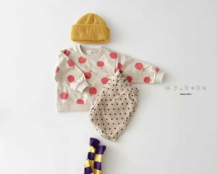 My Bebe - Korean Children Fashion - #magicofchildhood - Paint Sweatshirt - 6