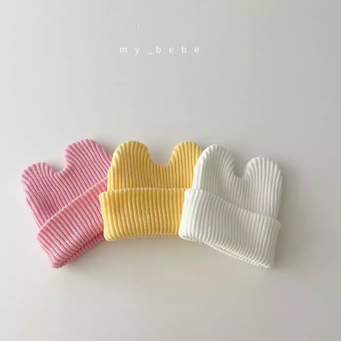 My Bebe - Korean Children Fashion - #magicofchildhood - Heart Beanie - 2