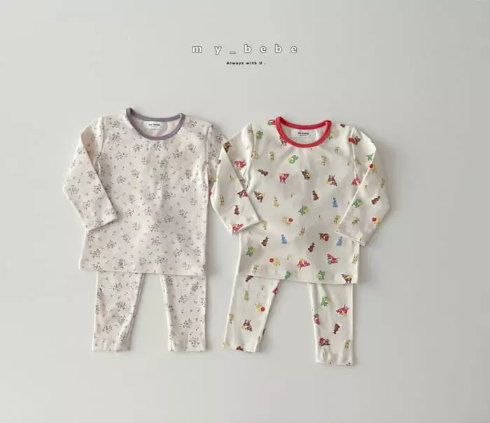 My Bebe - Korean Children Fashion - #minifashionista - Easywear Set - 2