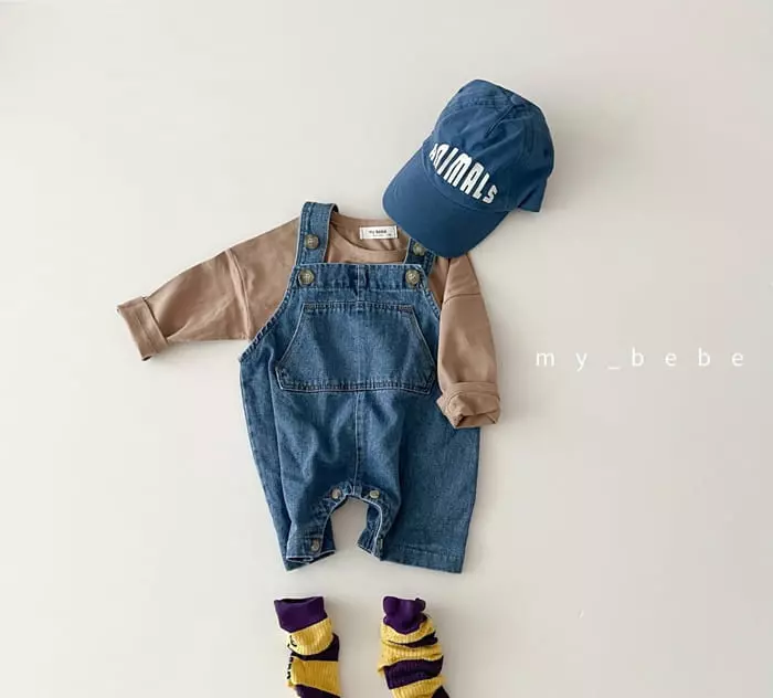 My Bebe - Korean Children Fashion - #minifashionista - Bear Paint Tee - 10