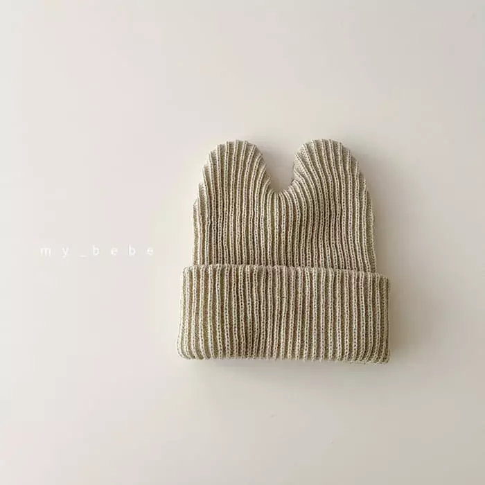 My Bebe - Korean Children Fashion - #minifashionista - Heart Beanie - 4