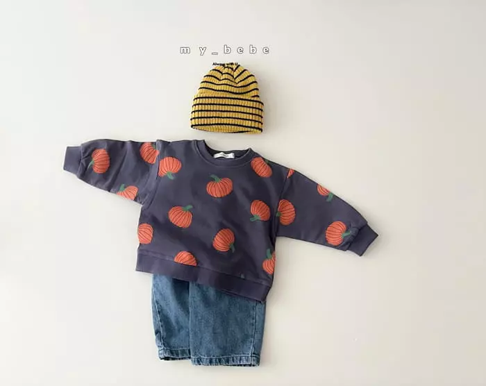 My Bebe - Korean Children Fashion - #stylishchildhood - Paint Sweatshirt - 11