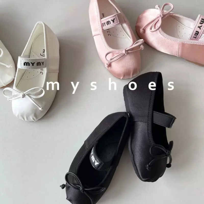 My Socks - Korean Children Fashion - #Kfashion4kids - Chu Cream Flat - 8