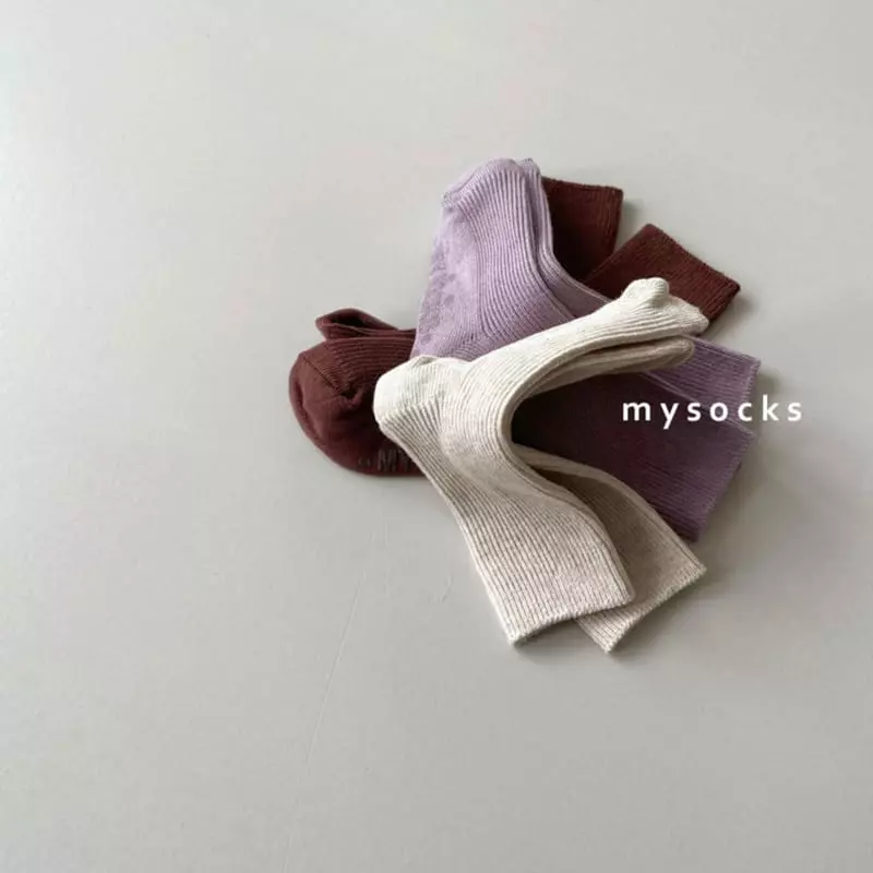 My Socks - Korean Children Fashion - #Kfashion4kids - Tiramisu Socks Set - 2