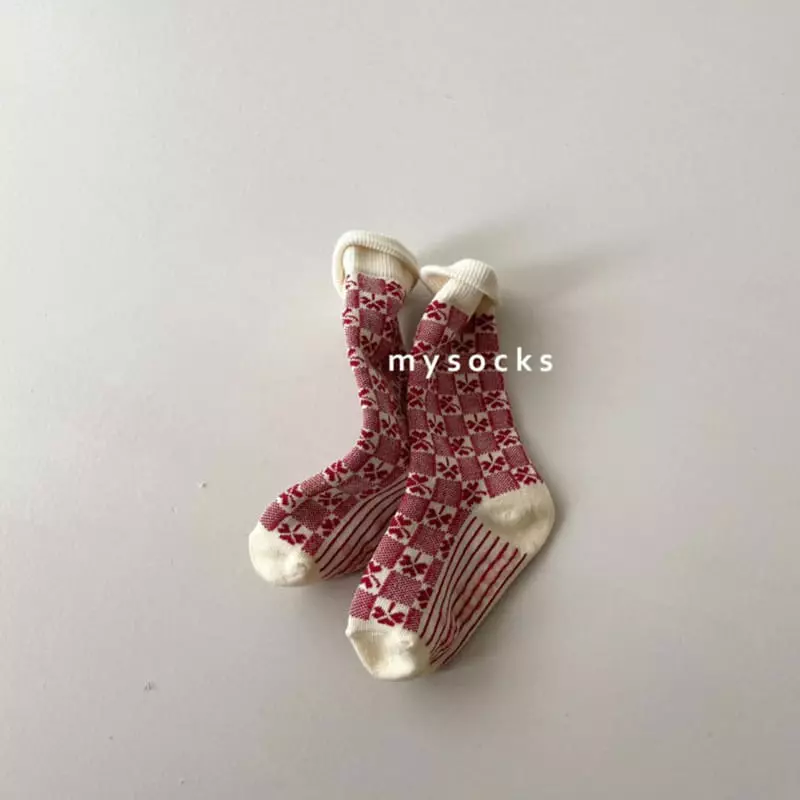 My Socks - Korean Children Fashion - #Kfashion4kids - Rusk Socks Set
