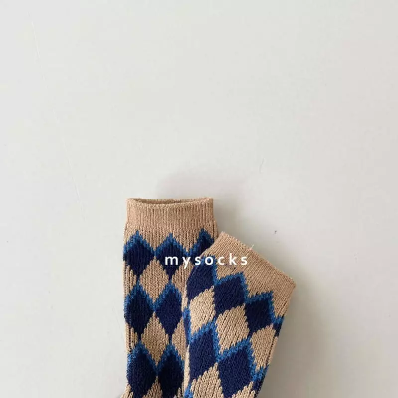 My Socks - Korean Children Fashion - #Kfashion4kids - Tong Mil Bread Socks Set - 3