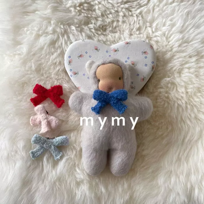My Socks - Korean Children Fashion - #childofig - Raspberry  Donut Hairpin Set - 4