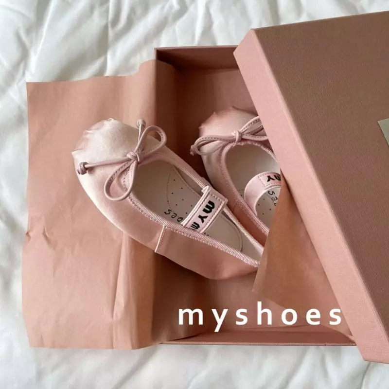 My Socks - Korean Children Fashion - #designkidswear - Chu Cream Flat - 2