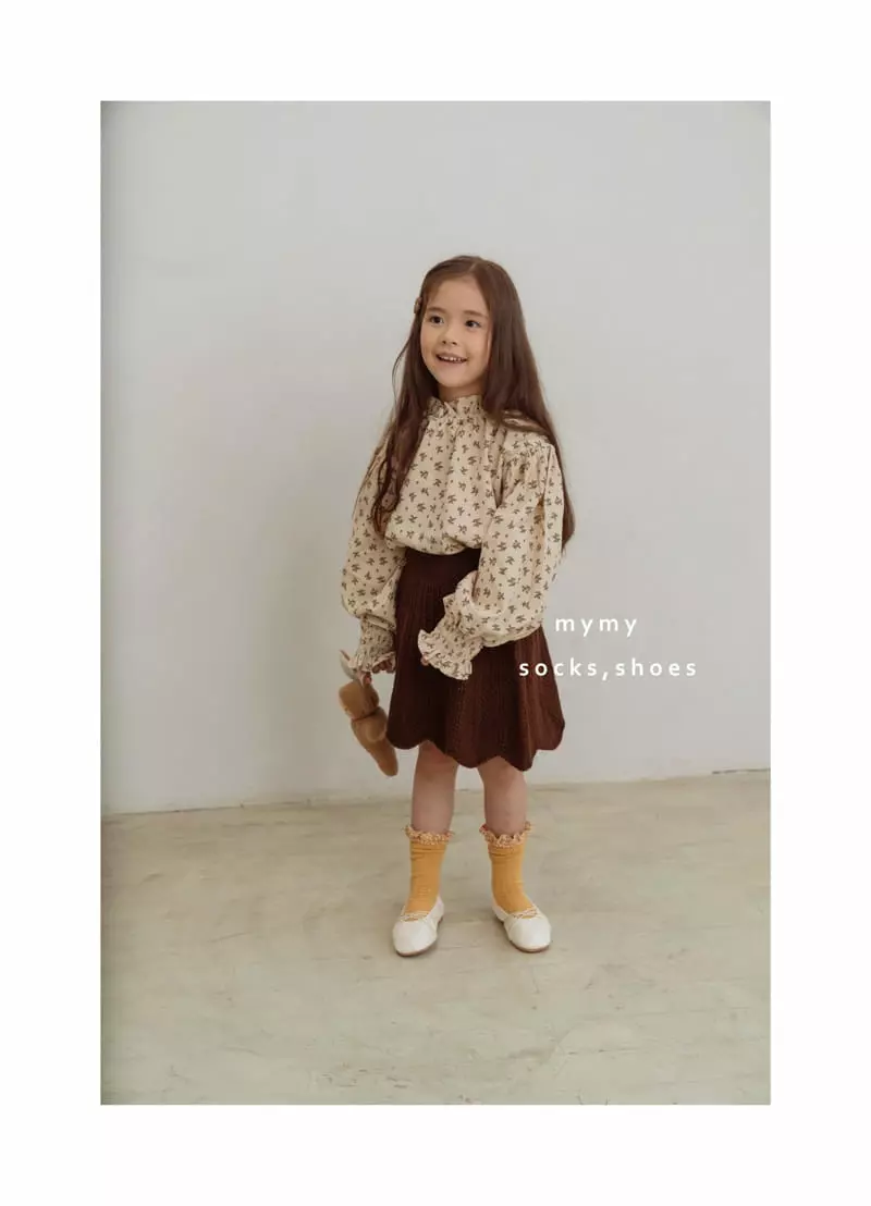 My Socks - Korean Children Fashion - #designkidswear - Apple Zam Blouse - 10