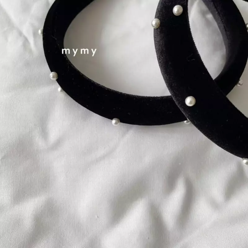 My Socks - Korean Children Fashion - #discoveringself - Cream Chu Hairband - 2
