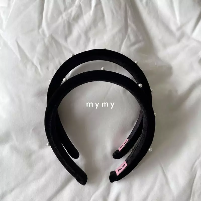My Socks - Korean Children Fashion - #fashionkids - Cream Chu Hairband - 3