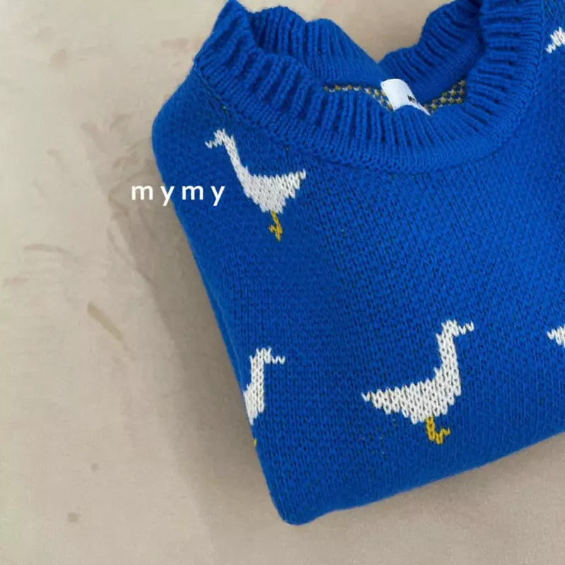 My Socks - Korean Children Fashion - #kidsstore - Cream Cheece Knit Tee - 3