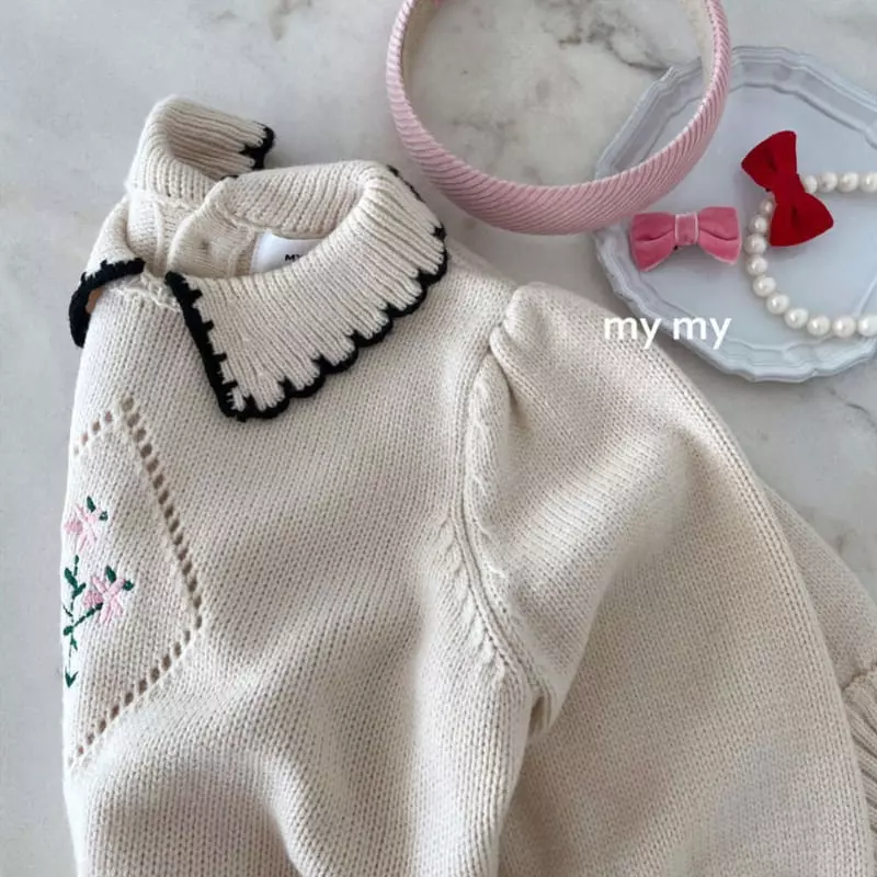 My Socks - Korean Children Fashion - #kidsstore - Muhwagwa Jam Knit Tee - 2