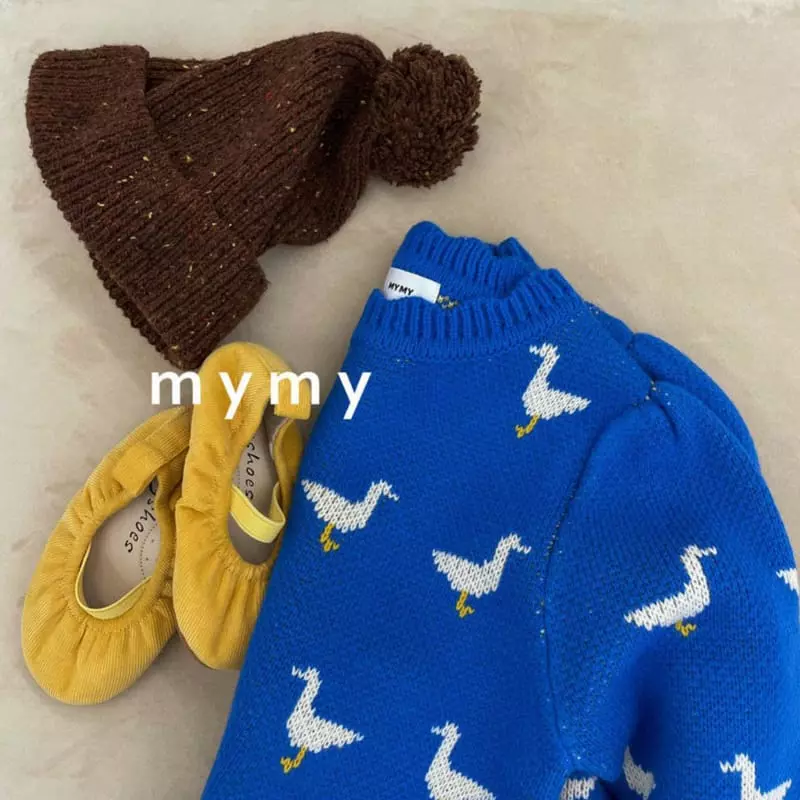 My Socks - Korean Children Fashion - #kidsstore - Cream Cheece Knit Tee - 4