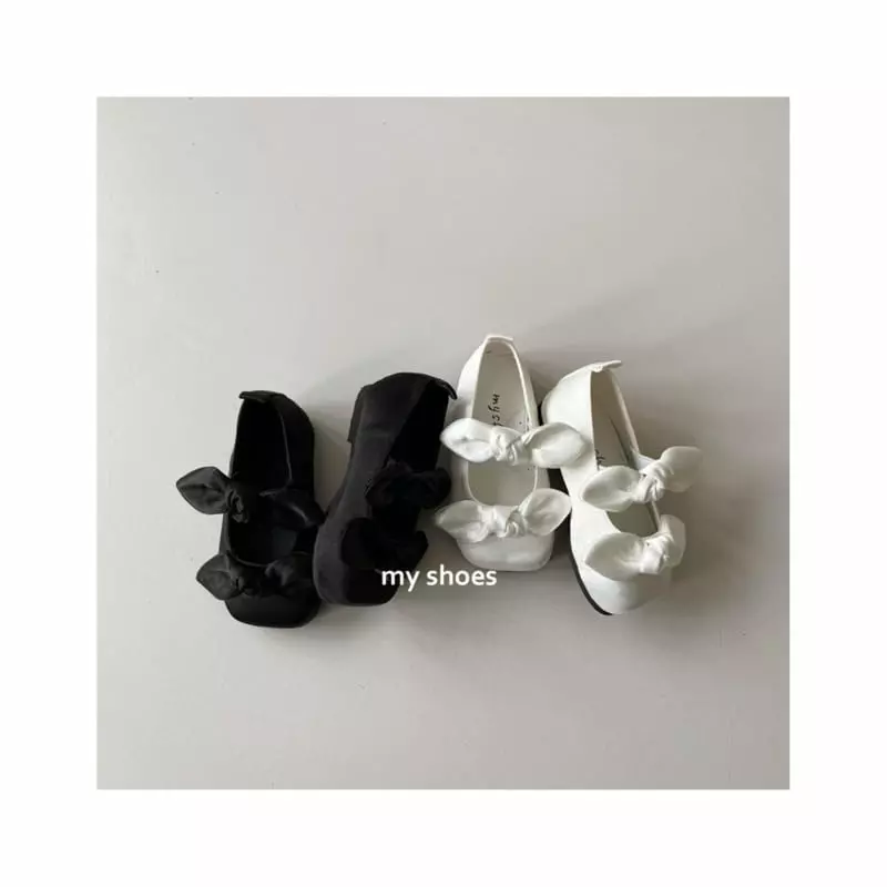 My Socks - Korean Children Fashion - #kidzfashiontrend - Twist Flats - 7