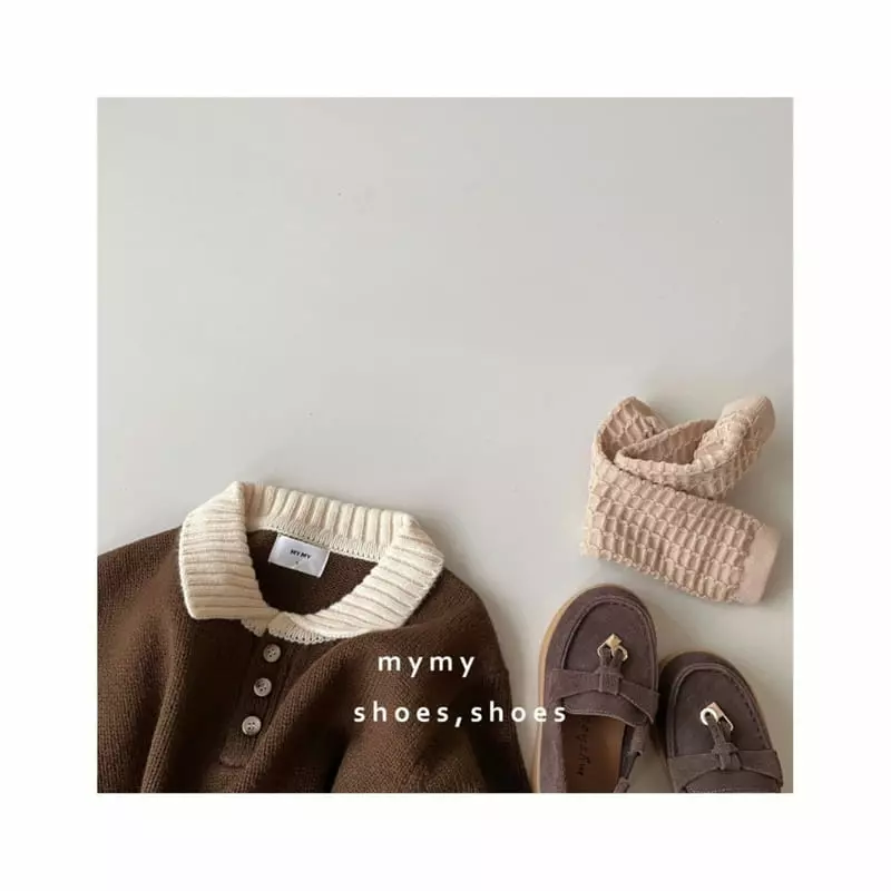 My Socks - Korean Children Fashion - #kidzfashiontrend - Mocha Burn Flats - 2