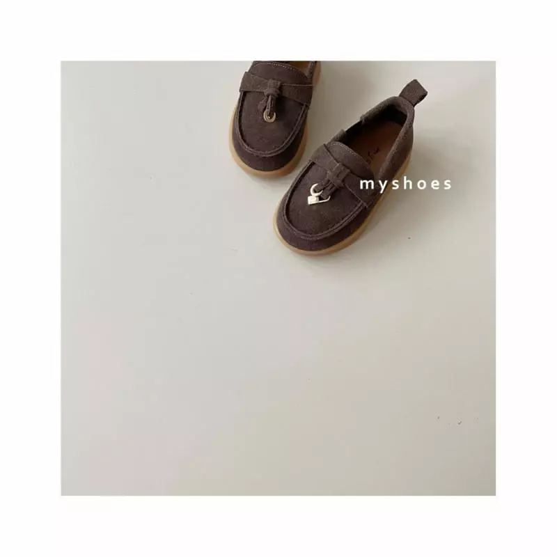 My Socks - Korean Children Fashion - #Kfashion4kids - Mocha Burn Flats - 4