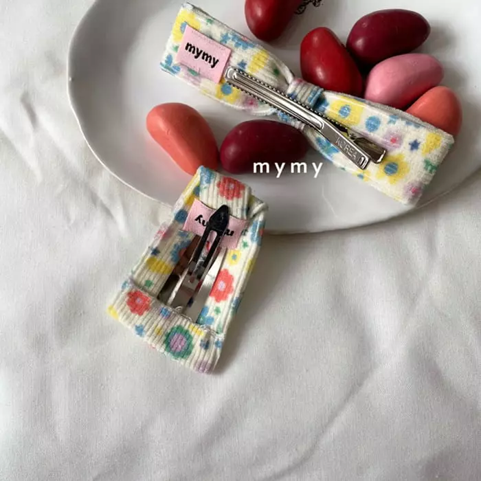 My Socks - Korean Children Fashion - #littlefashionista - Banana Pudding Hairpin Set