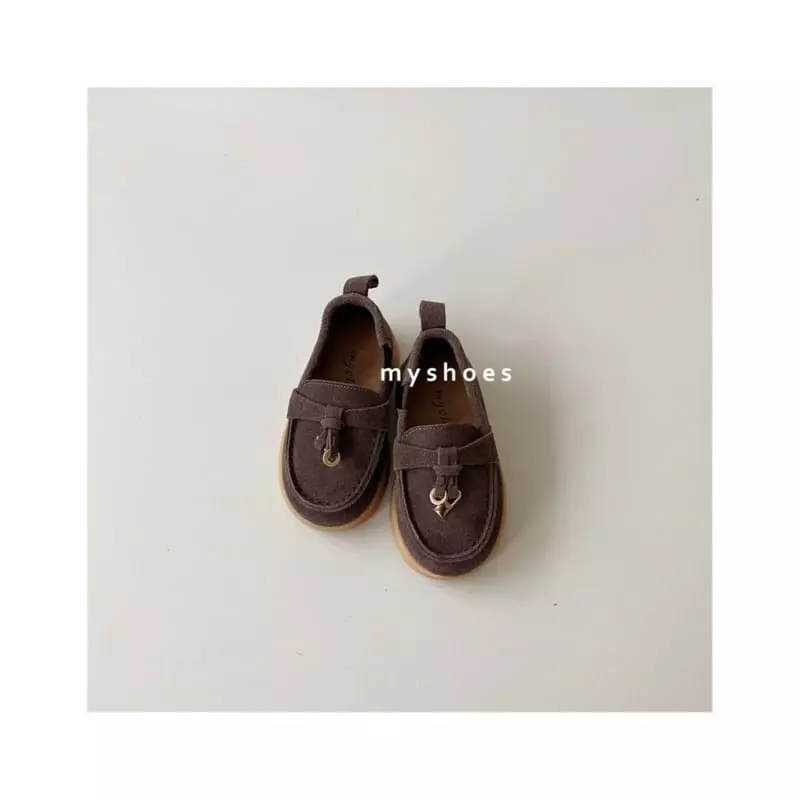 My Socks - Korean Children Fashion - #magicofchildhood - Mocha Burn Flats - 5