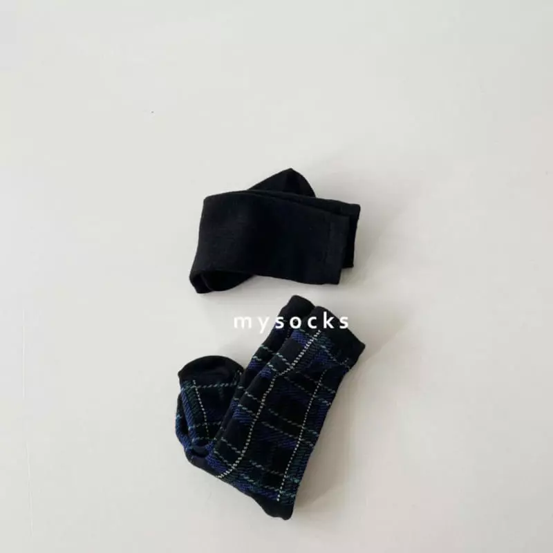 My Socks - Korean Children Fashion - #littlefashionista - Gganule Socks Set - 4
