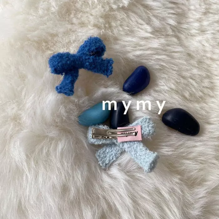My Socks - Korean Children Fashion - #magicofchildhood - Bluebery Donut Hairpin Set
