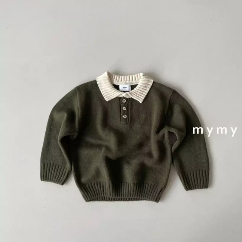 My Socks - Korean Children Fashion - #minifashionista - Butter Knit Tee - 5