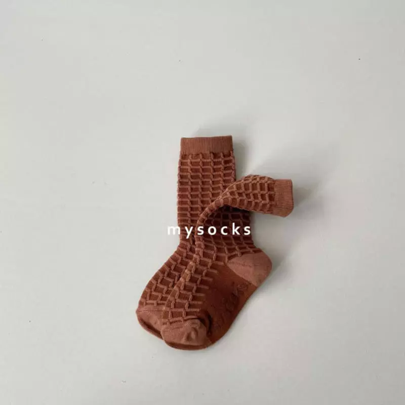My Socks - Korean Children Fashion - #minifashionista - Croiffle Socks Set - 2
