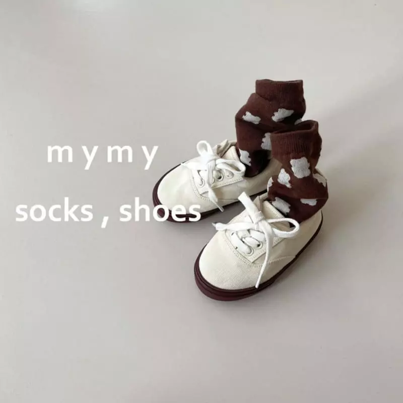 My Socks - Korean Children Fashion - #minifashionista - Pea Bread Sneakers