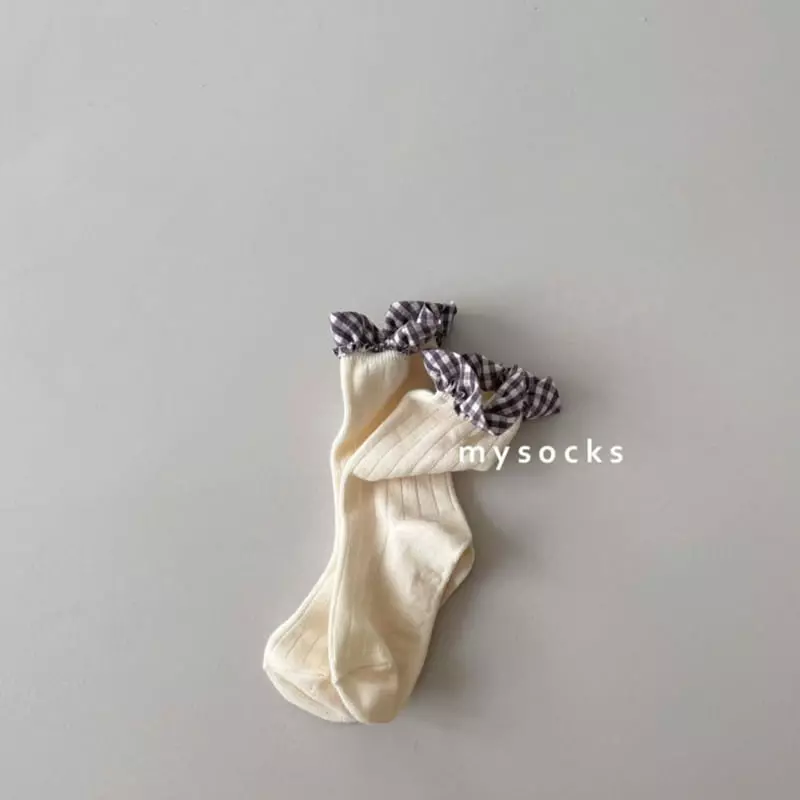My Socks - Korean Children Fashion - #minifashionista - Cheese Cake Socks Set - 3