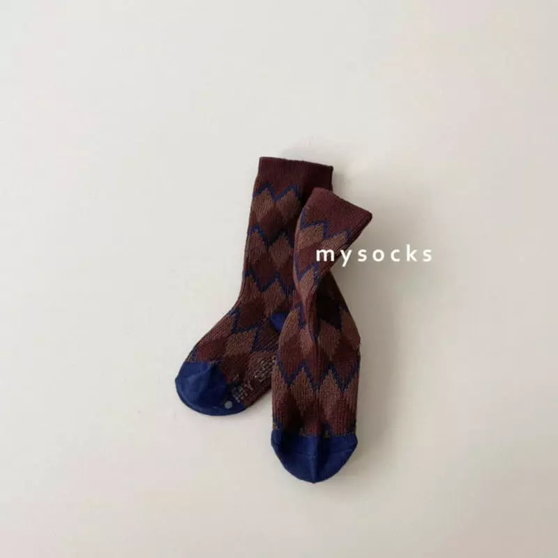 My Socks - Korean Children Fashion - #minifashionista - Tong Mil Bread Socks Set - 6