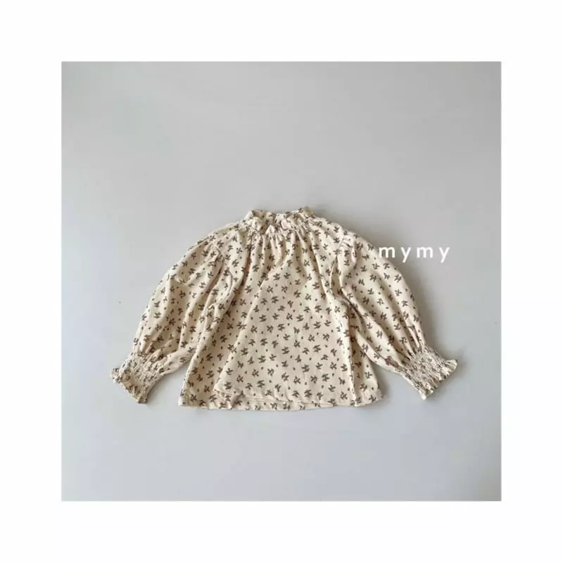 My Socks - Korean Children Fashion - #minifashionista - Apple Zam Blouse - 3