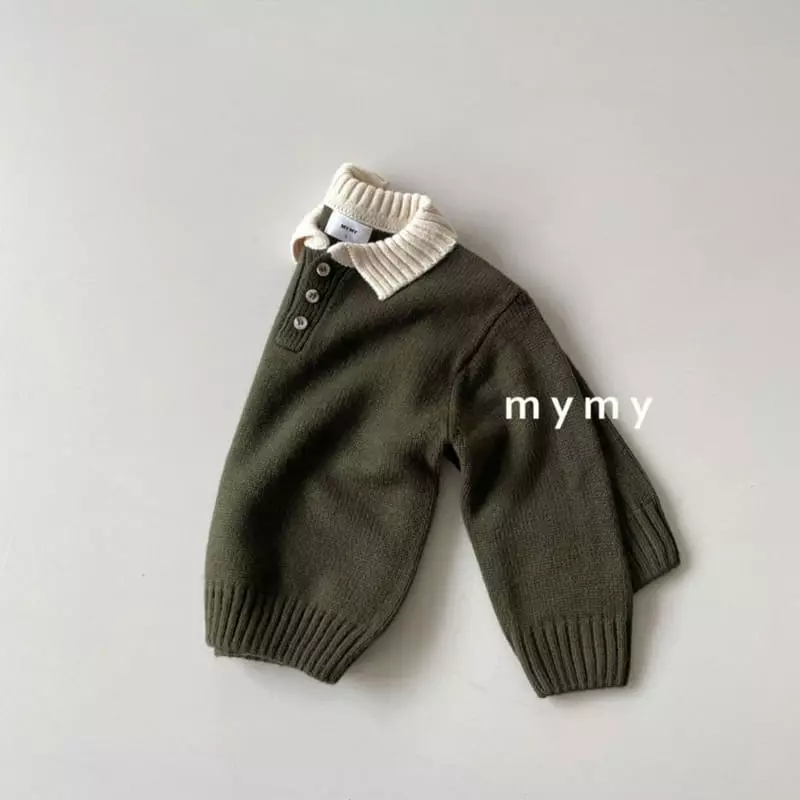 My Socks - Korean Children Fashion - #prettylittlegirls - Butter Knit Tee - 6