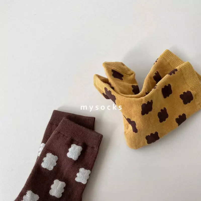 My Socks - Korean Children Fashion - #minifashionista - Egg Socks Set - 4