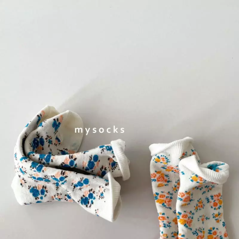My Socks - Korean Children Fashion - #prettylittlegirls - Panini Socks Set - 5