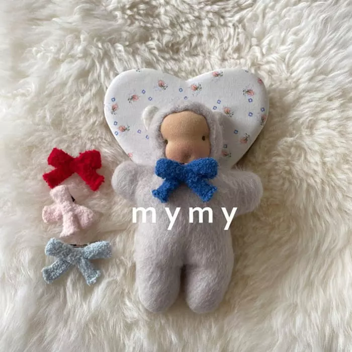 My Socks - Korean Children Fashion - #prettylittlegirls - Bluebery Donut Hairpin Set - 3