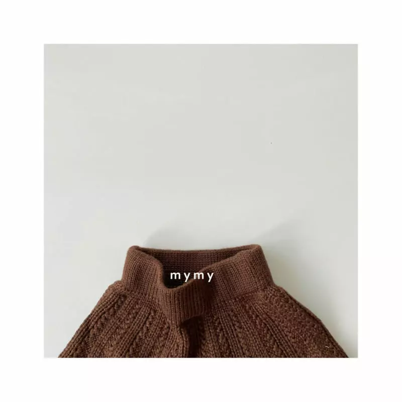 My Socks - Korean Children Fashion - #stylishchildhood - Apricot Zam Knit Skirt - 3