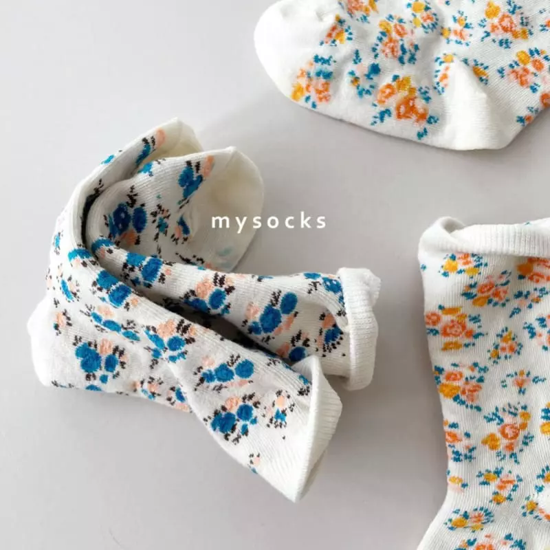 My Socks - Korean Children Fashion - #todddlerfashion - Panini Socks Set - 6