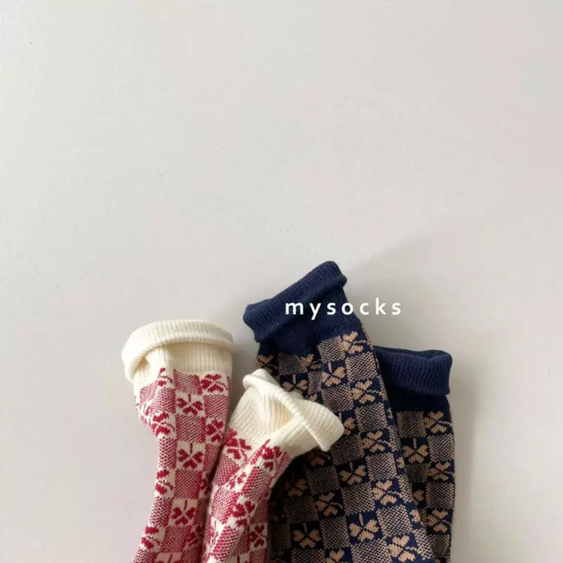 My Socks - Korean Children Fashion - #toddlerclothing - Rusk Socks Set - 7