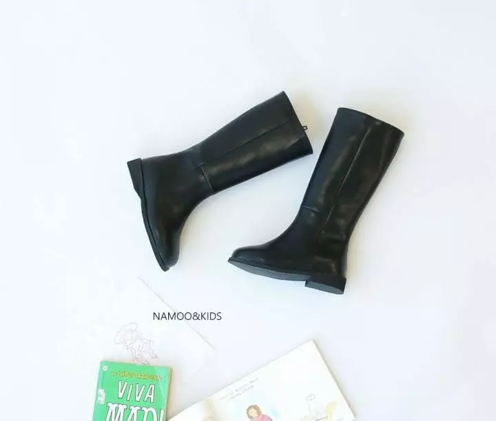 Namoo & Kids - Korean Children Fashion - #childrensboutique - Wavy Long Boots