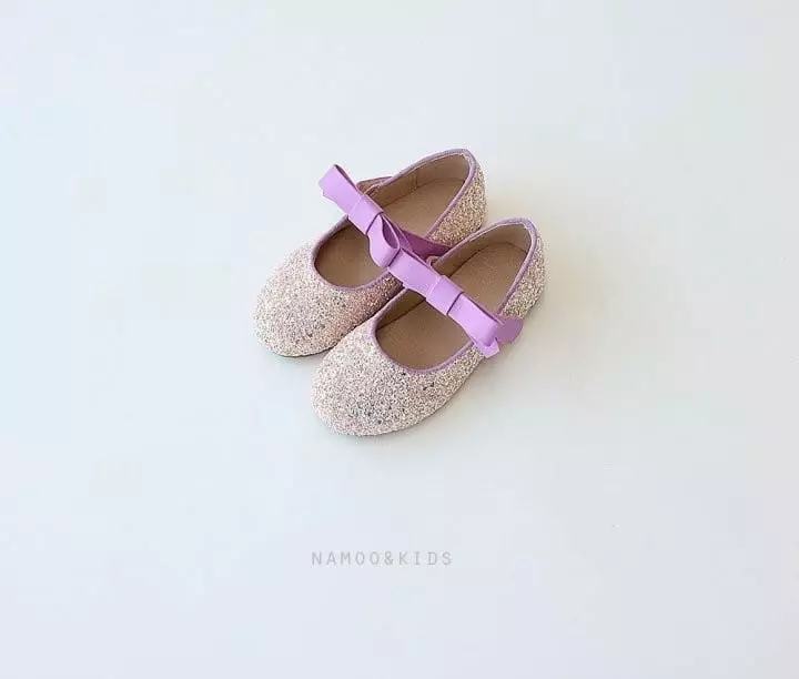 Namoo & Kids - Korean Children Fashion - #discoveringself - Luna Ribbon Glitter Merry Jane