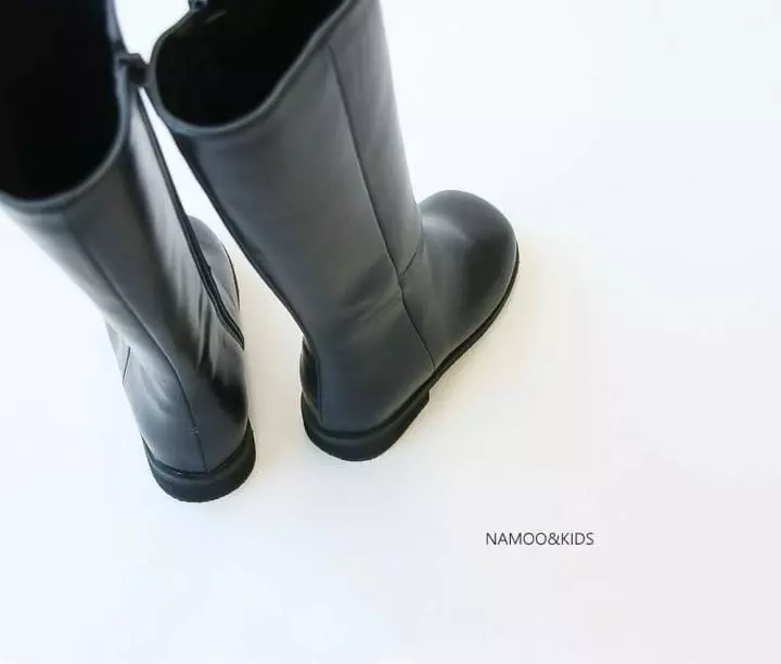 Namoo & Kids - Korean Children Fashion - #discoveringself - Wavy Long Boots - 3