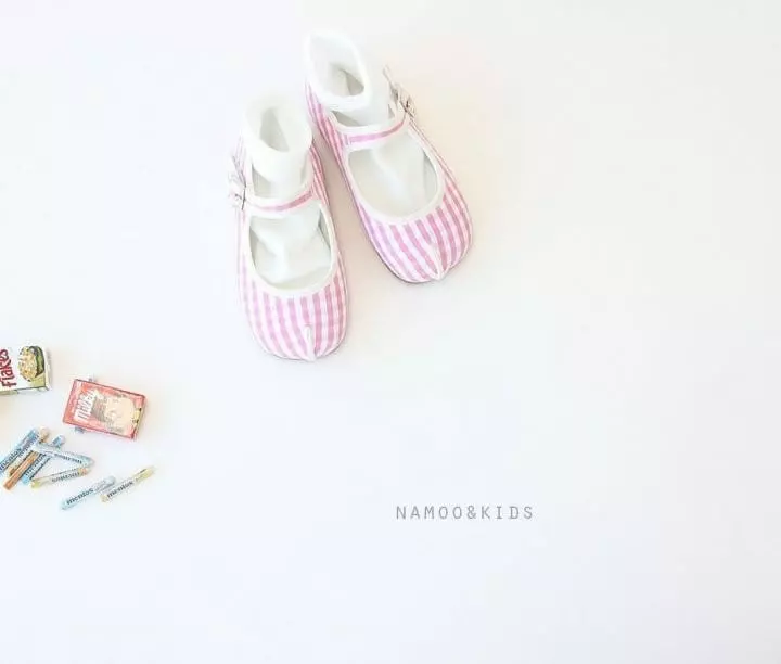 Namoo & Kids - Korean Children Fashion - #fashionkids - Mare Check Flat - 6