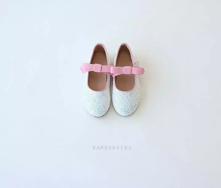 Namoo & Kids - Korean Children Fashion - #fashionkids - Luna Ribbon Glitter Merry Jane - 2