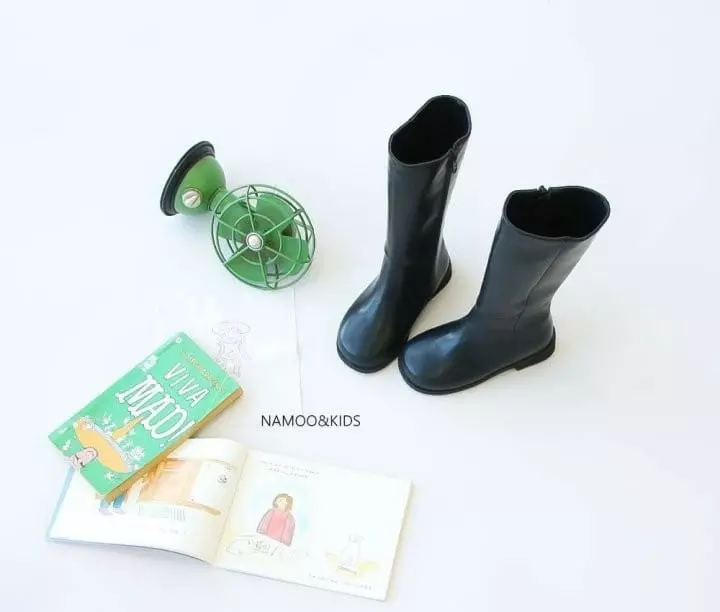Namoo & Kids - Korean Children Fashion - #kidsstore - Wavy Long Boots - 6