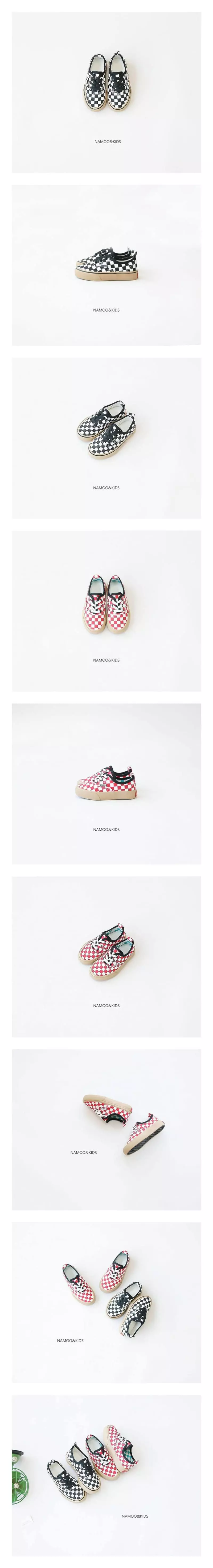 Namoo & Kids - Korean Children Fashion - #kidsstore - Lay Check Slip-on
