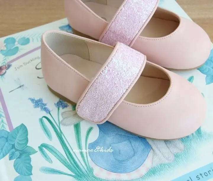 Namoo & Kids - Korean Children Fashion - #prettylittlegirls - Daisy Glitter Merry Jane - 2