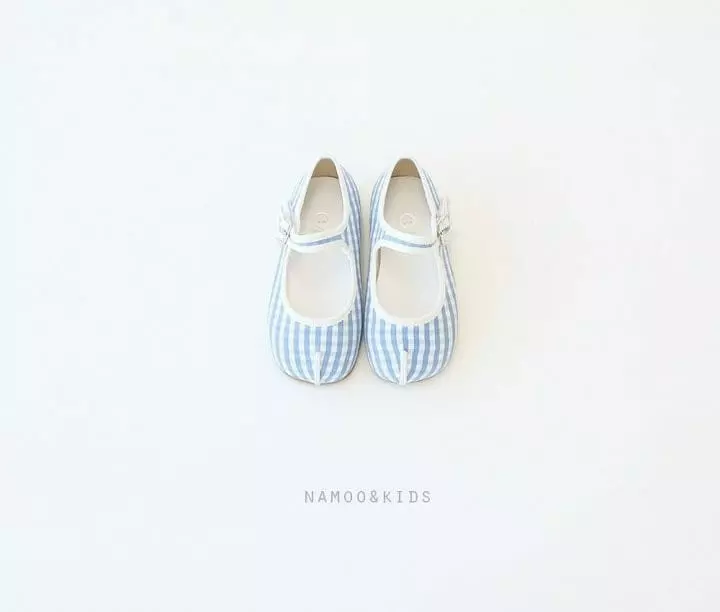 Namoo & Kids - Korean Children Fashion - #stylishchildhood - Mare Check Flat